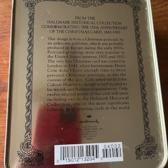 Christmas Card box - Picture 2 of 3